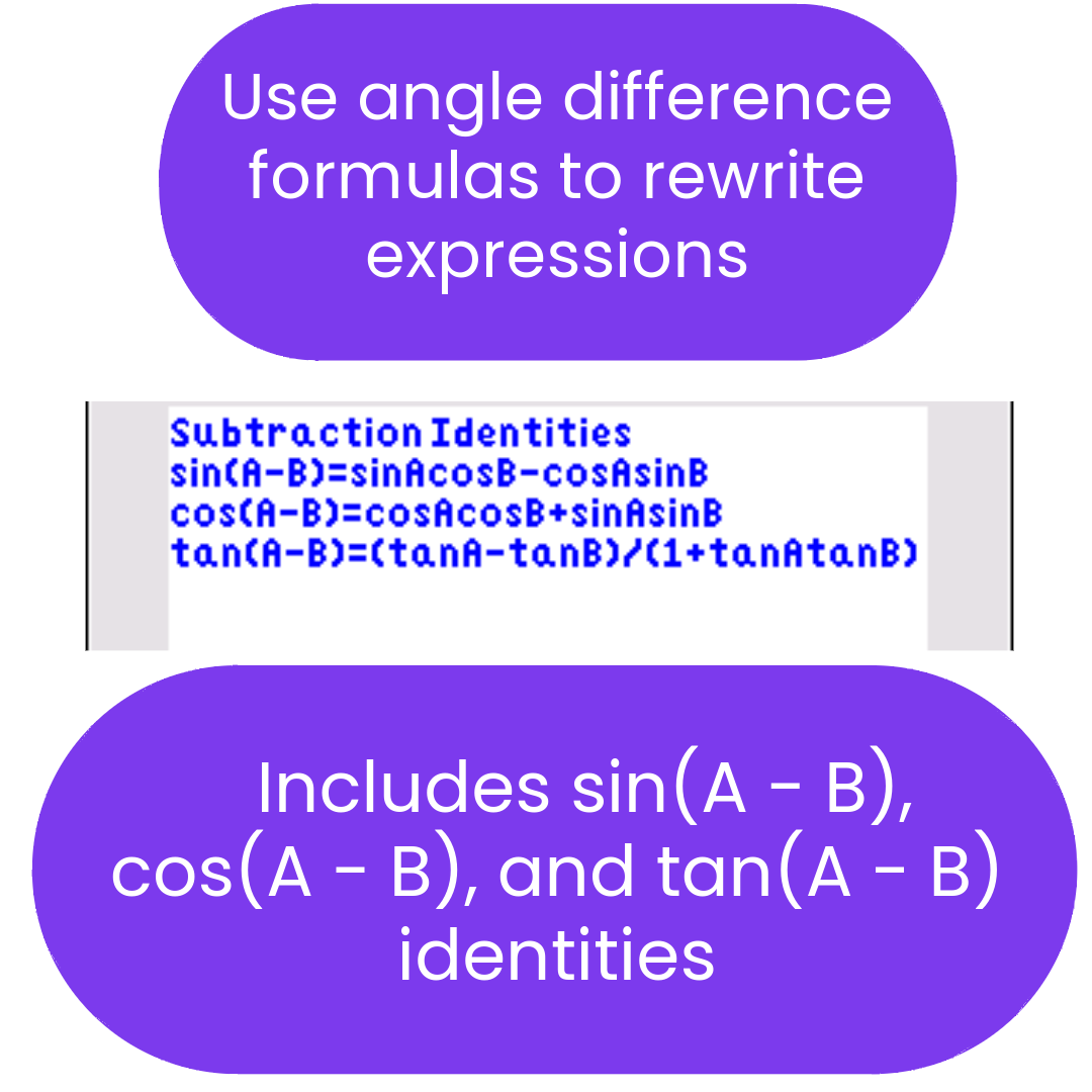Trigonometric Identities TI84 Plus CE Program