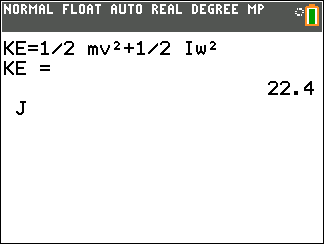 CIRMOT: Circular & Rotational Motion TI-84 Plus CE Solver