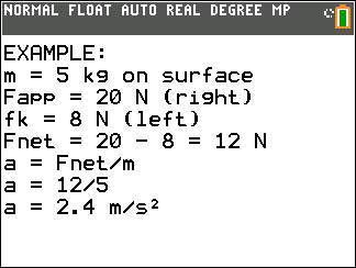 MECHELP: Free Physics Mechanics Guide for TI-84 Plus CE