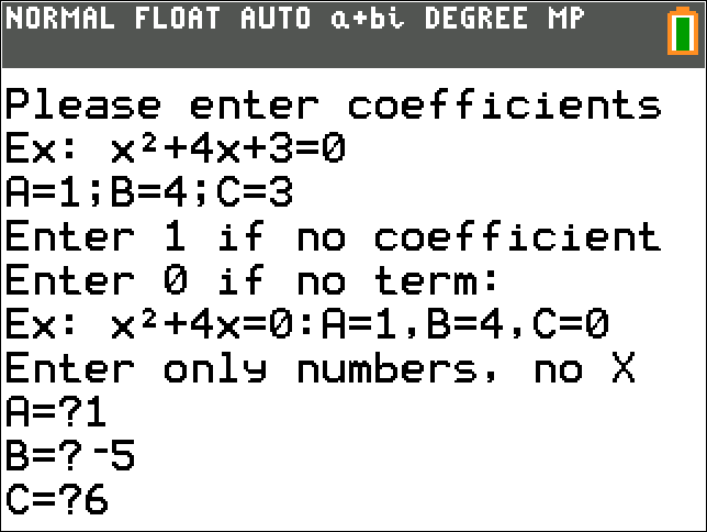 Algebra Solver Bundle (TI-84 Plus CE)