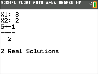 Algebra Solver Bundle (TI-84 Plus CE)