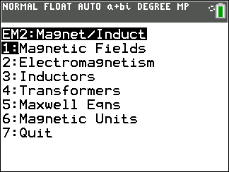 Electricity & Magnetism Physics Bundle (TI-84 Plus CE)