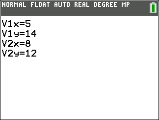 Vector Solver Program for TI-84 Plus CE