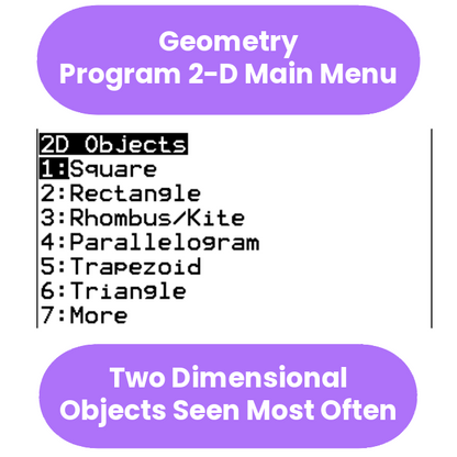 SAT Math Calculator Program (TI-84 Plus CE)