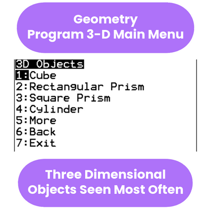 SAT Math Calculator Program (TI-84 Plus CE)