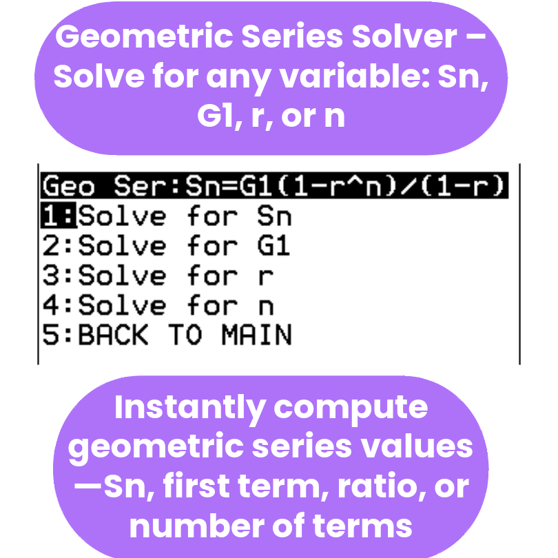 Sequences and Series Program for Algebra 2 & Precalculus