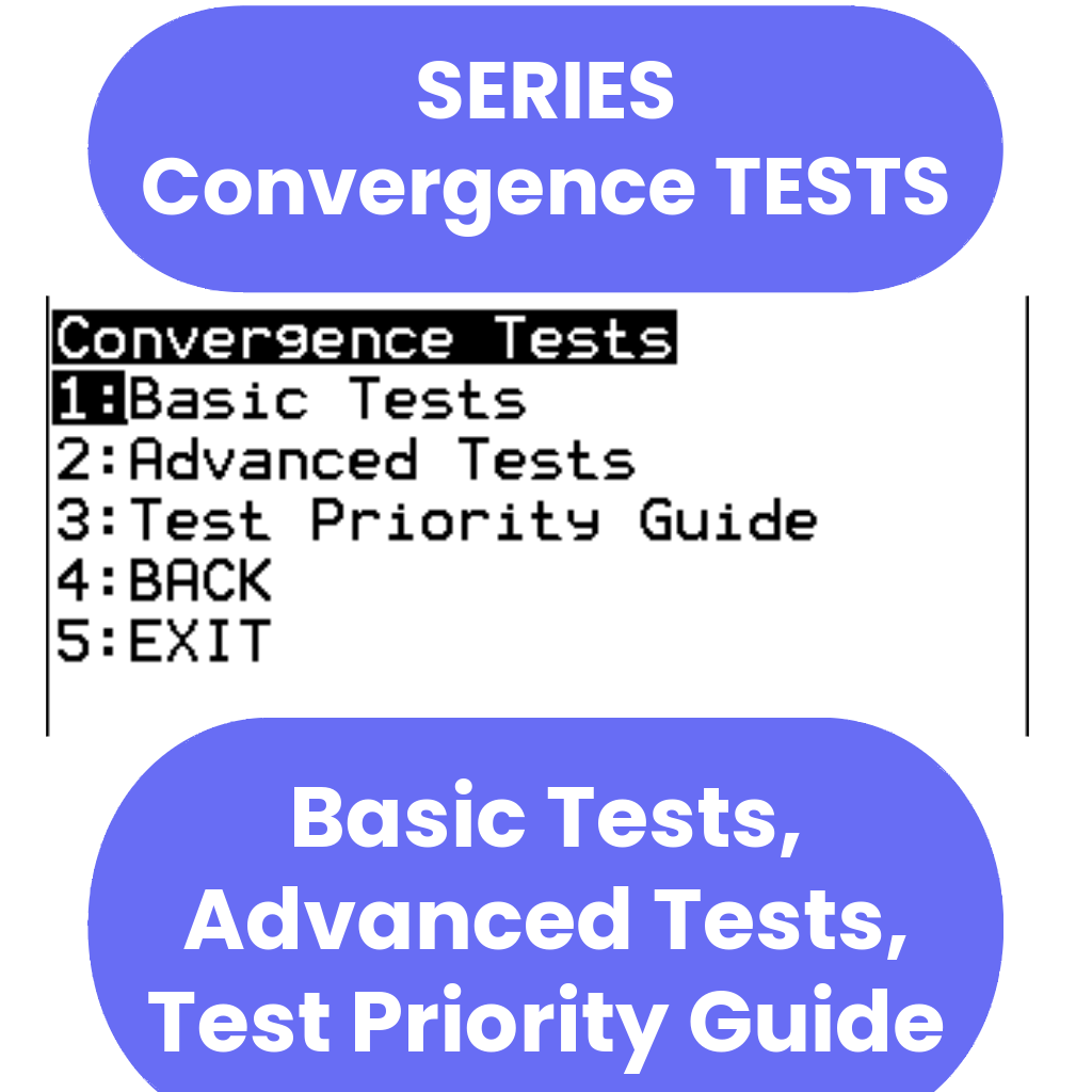 AP Calculus BC TI84 Programs Bundle for TI-84 Plus CE
