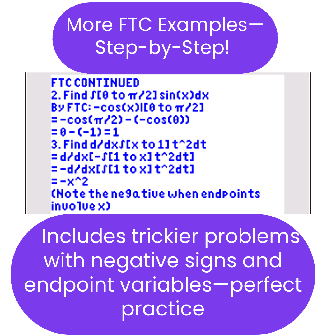 AP Calculus AB Bundle (TI-84 Plus CE) Formulas – mcstutoring.com