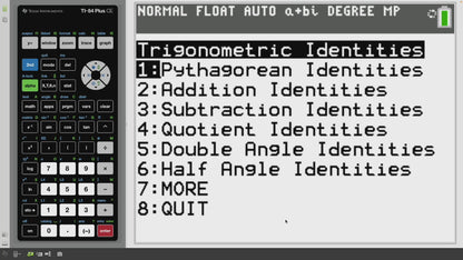 Trigonometry Identity Program: TRIGID1